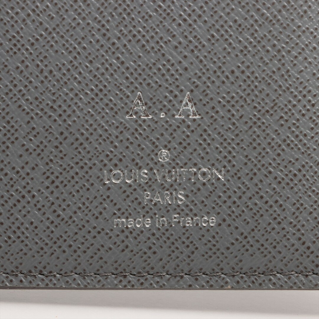 極美品 ルイヴィトン タイガ レザー ポルトフォイユ ブラザ M32653 長財布 ロング ウォレット 人気 紳士 メンズ ENT 1016-E58