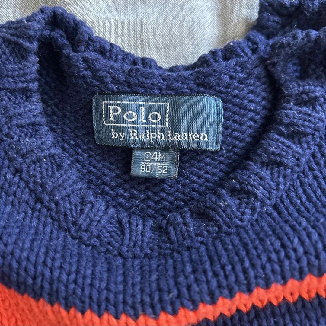 POLO RALPH LAUREN(ポロラルフローレン)のPolo by Ralph Lauren ポロラルフローレン ニット セーター キッズ/ベビー/マタニティのキッズ服男の子用(90cm~)(ニット)の商品写真