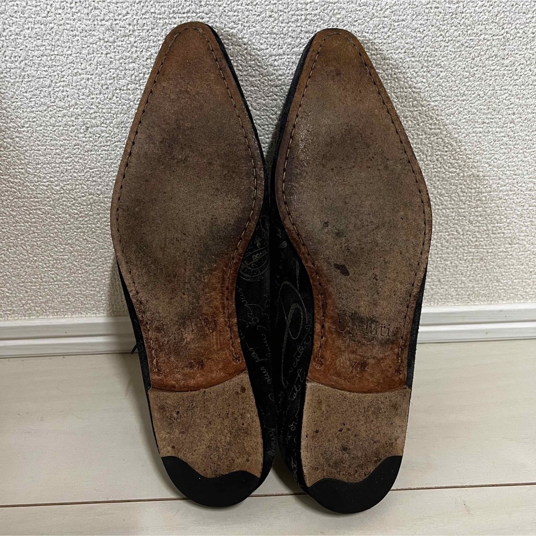 Berluti - ベルルッティ カリグラフィースクリットスウェードサンダル