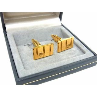 ダンヒル(Dunhill)の■美品■ dunhill ダンヒル カフス カフリンクス アクセサリー ビジネス 紳士 メンズ ゴールド系 DD0959(その他)