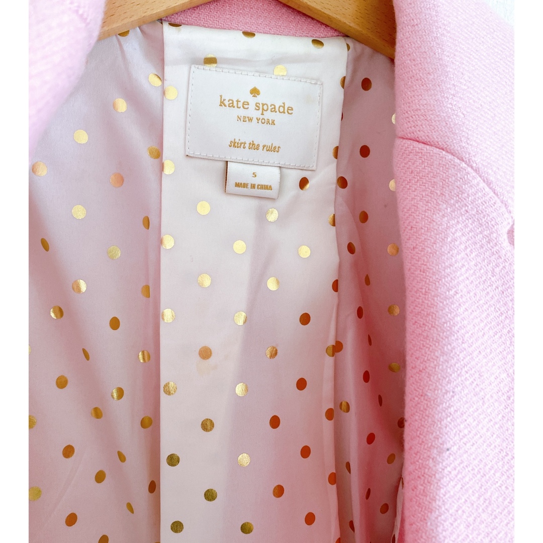 kate spade new york(ケイトスペードニューヨーク)のKate spade コート　110㎝ キッズ/ベビー/マタニティのキッズ服女の子用(90cm~)(コート)の商品写真