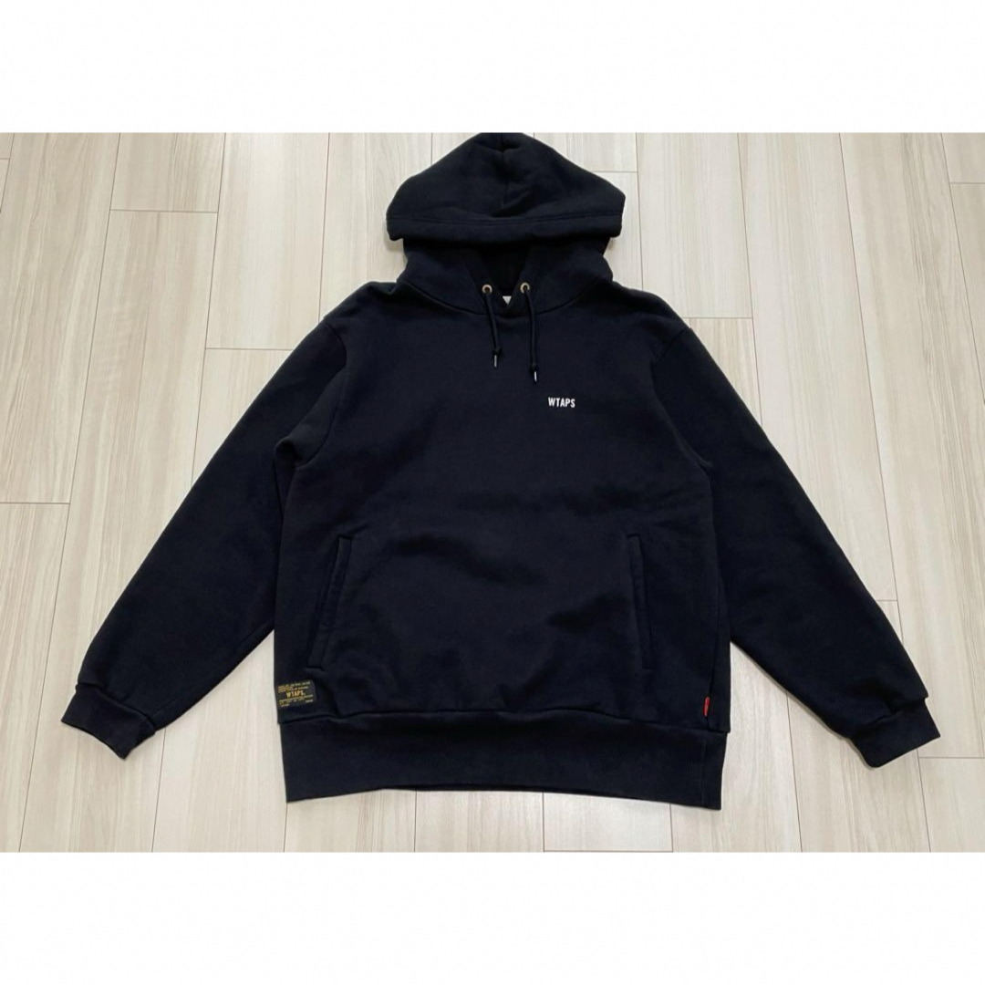 wtaps クロスボーン　パーカー　L 黒　DESIGN HOODED 03