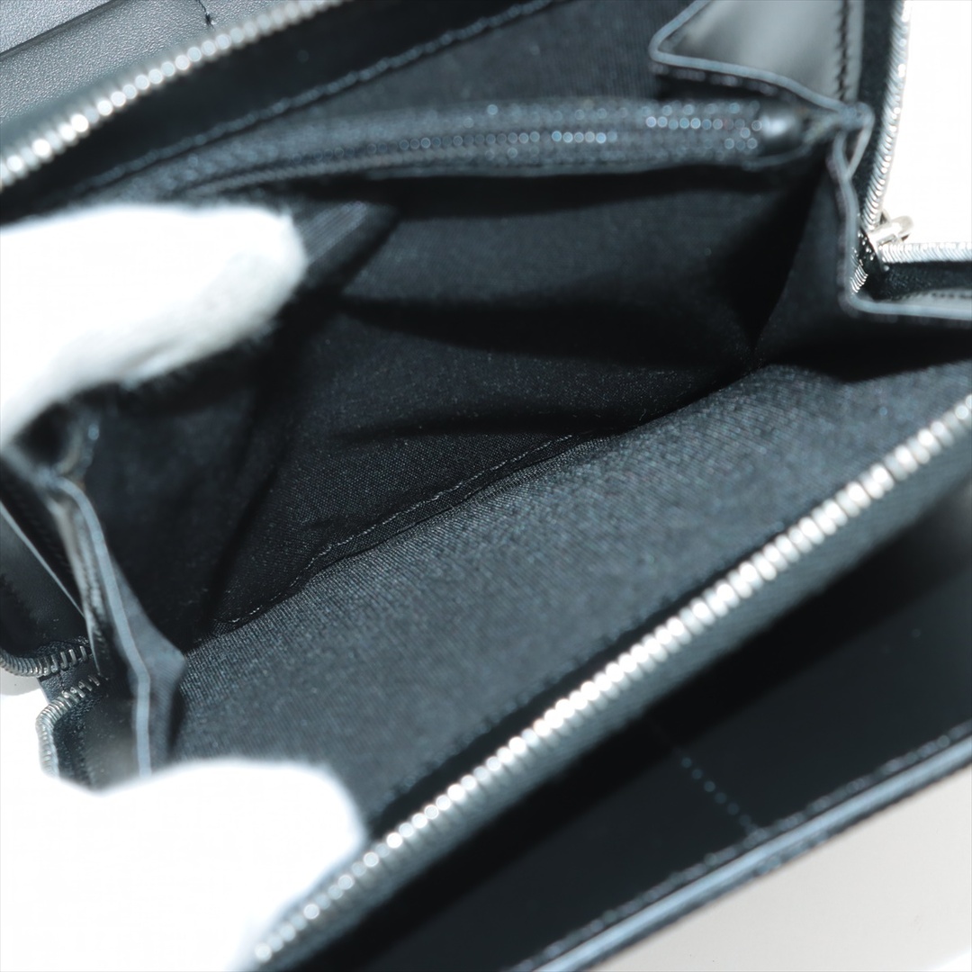 Christian Dior(クリスチャンディオール)のクリスチャンディオール トロッター ショルダー ウォレット バッグ 斜め掛け トート 通勤 人気 ブラック レザー メンズ ENT 1016-E70 メンズのバッグ(ショルダーバッグ)の商品写真