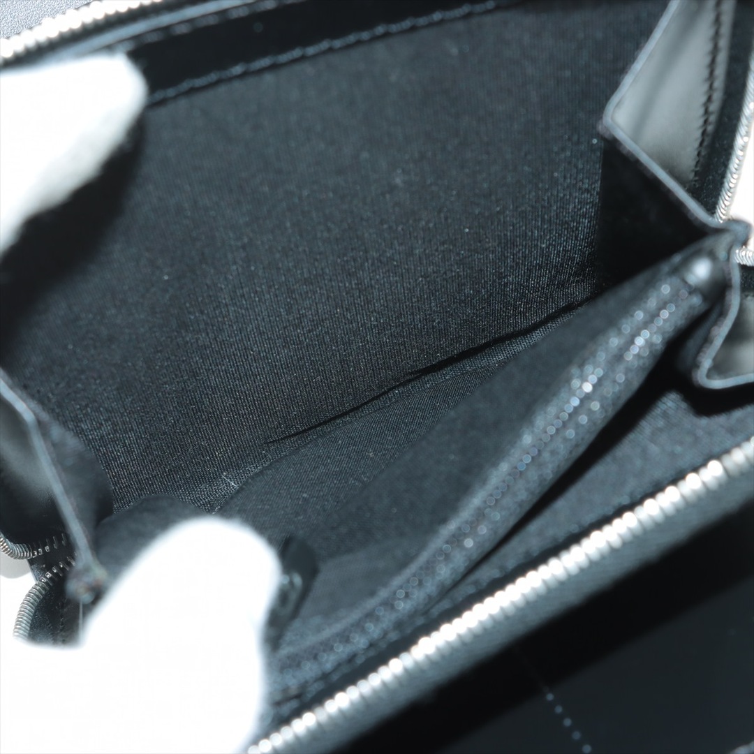 Christian Dior(クリスチャンディオール)のクリスチャンディオール トロッター ショルダー ウォレット バッグ 斜め掛け トート 通勤 人気 ブラック レザー メンズ ENT 1016-E70 メンズのバッグ(ショルダーバッグ)の商品写真