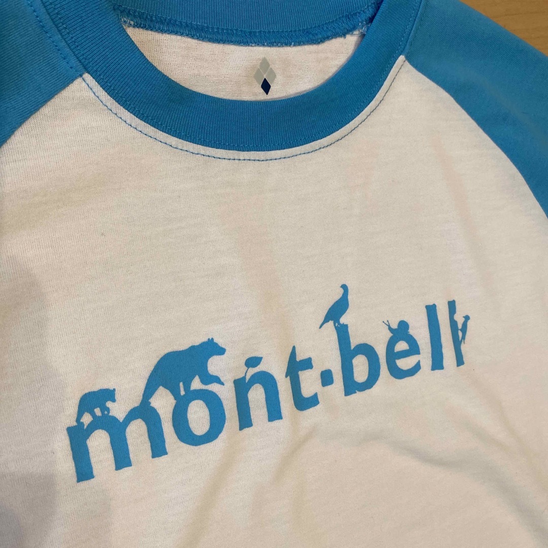 mont bell(モンベル)のモンベル ロンt 長袖 アウトドア 140 キッズ/ベビー/マタニティのキッズ服男の子用(90cm~)(Tシャツ/カットソー)の商品写真