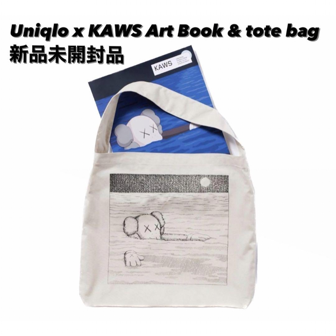 UNIQLO(ユニクロ)の【新品】Uniqlo x KAWS Art Book & tote bag エンタメ/ホビーの本(アート/エンタメ)の商品写真