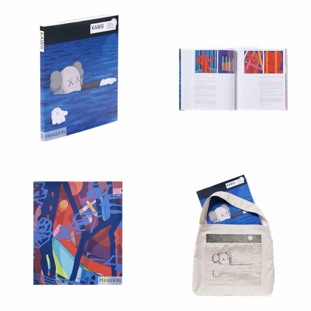 UNIQLO(ユニクロ)の【新品】Uniqlo x KAWS Art Book & tote bag エンタメ/ホビーの本(アート/エンタメ)の商品写真
