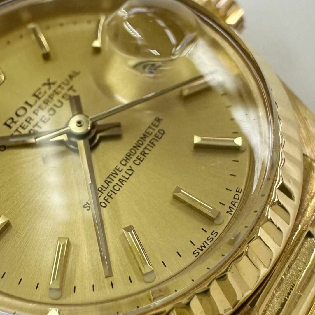 美品 ロレックス Rolex デイデイト 18K コマ YG イエローゴールド