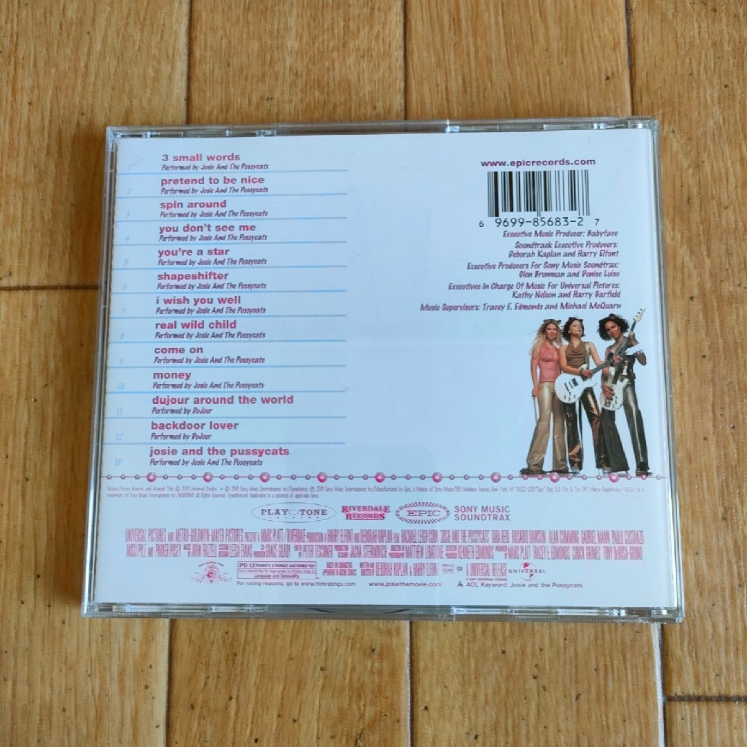 US盤 廃盤 プッシーキャッツ サウンドトラック OST エンタメ/ホビーのCD(映画音楽)の商品写真