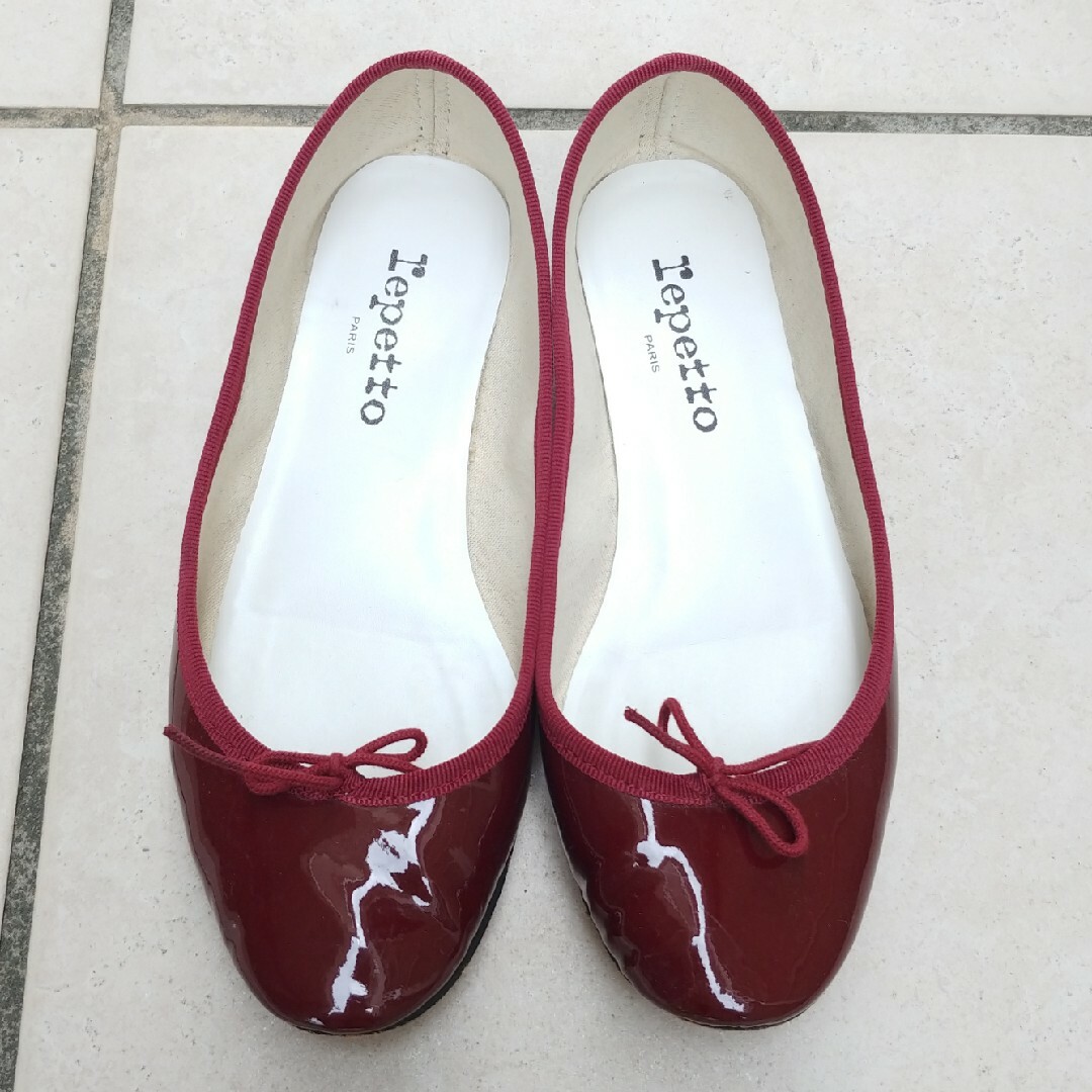 repetto(レペット)のレペット　ボルドー　37　エナメル レディースの靴/シューズ(ハイヒール/パンプス)の商品写真