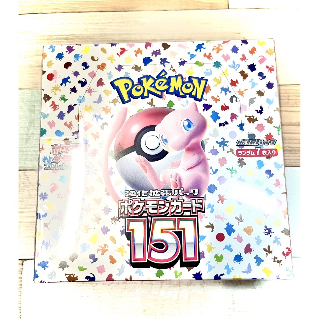 新品未開封】シュリンク付！ポケモンカード151BOXの通販 by tatsu's