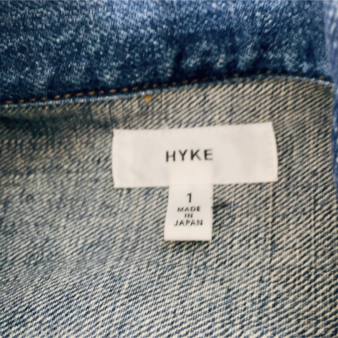 HYKE(ハイク)のHYKE デニムジャケット　type2　size1 レディースのジャケット/アウター(Gジャン/デニムジャケット)の商品写真