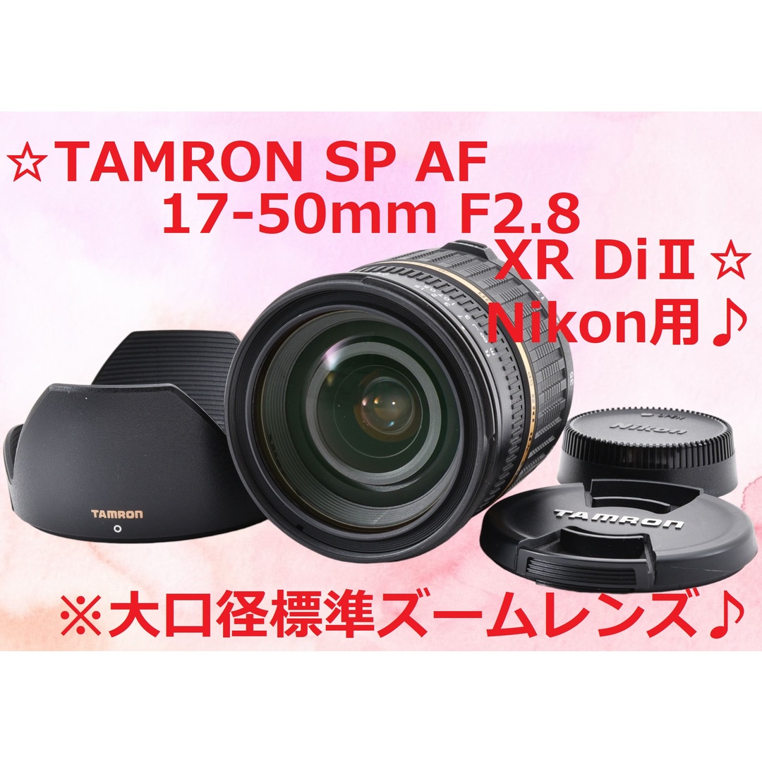 タムロン 大口径標準ズームレンズ SP AF17-50mm F/2.8-