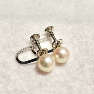 ミキモト(MIKIMOTO)のMIKIMOTO silver925 本真珠イヤリング　パール(イヤリング)