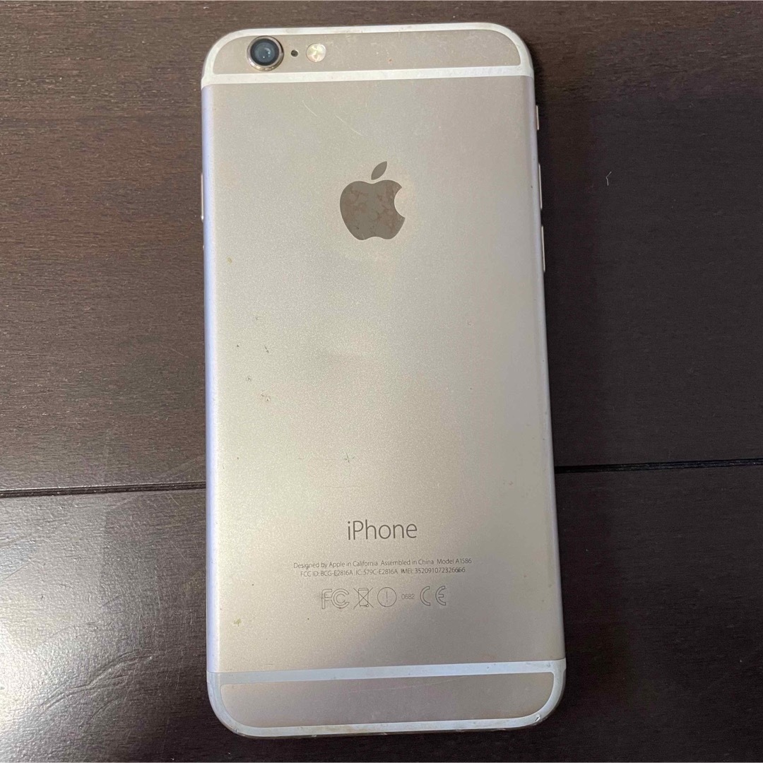 iPhone(アイフォーン)のiPhone6 ジャンク品 スマホ/家電/カメラのスマートフォン/携帯電話(スマートフォン本体)の商品写真