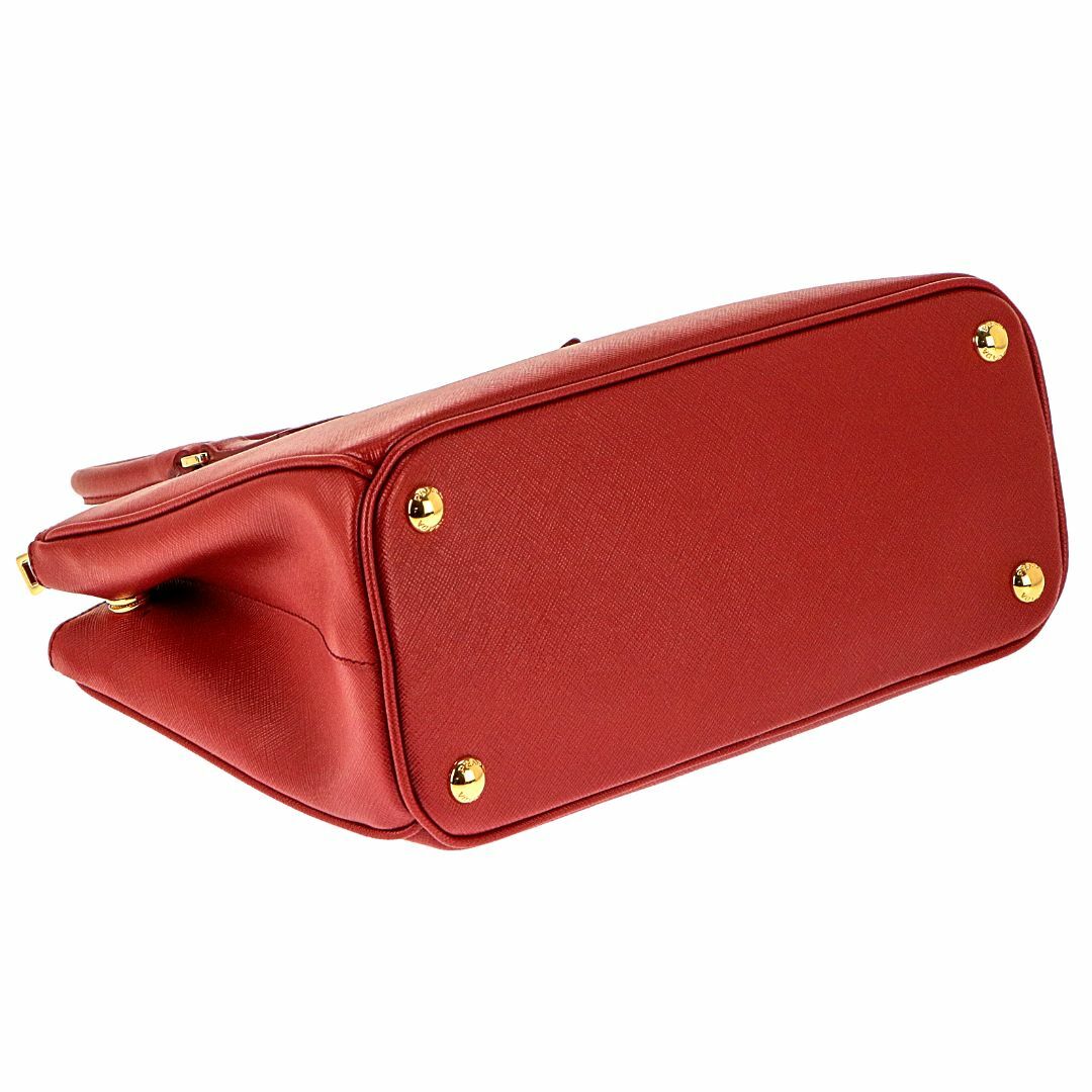 PRADA(プラダ)の未使用 正規品 プラダ バッグ レディース レッド 赤 レザー 2way レディースのバッグ(ハンドバッグ)の商品写真