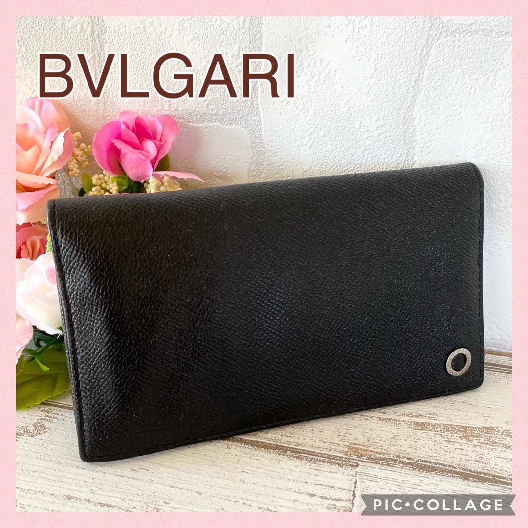 BVLGARI - 【 人気 】BVLGARI ブルガリ ブルガリマン 長財布 二つ折り