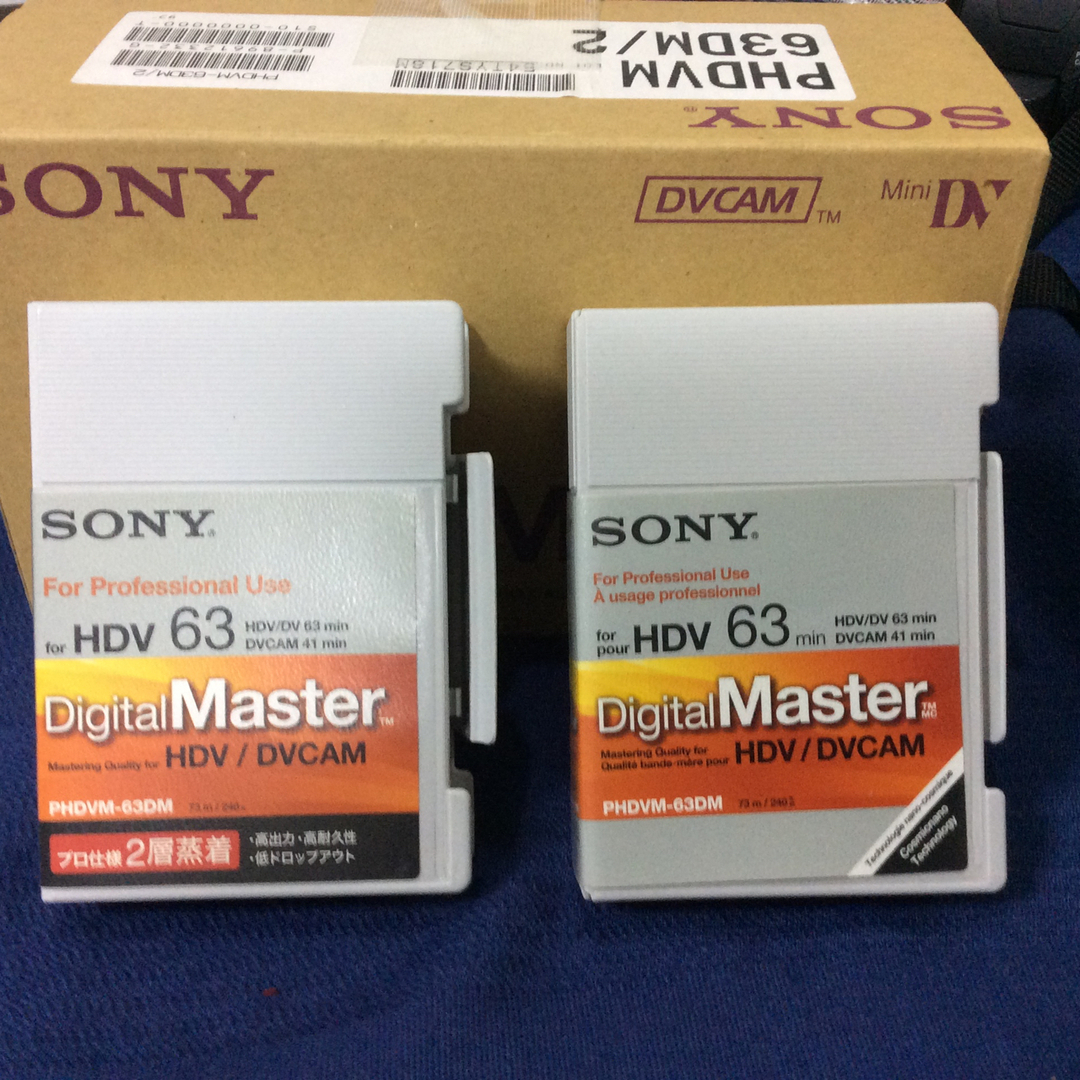 SONY HDV 63 Digital Master