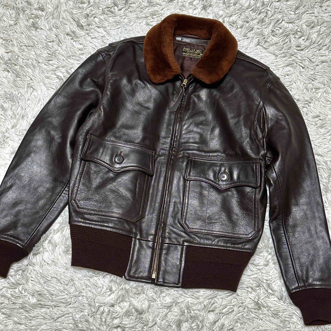 通販 サイト 美品 EASTMAN LEATHER CLOTHING G-1 ジャケット