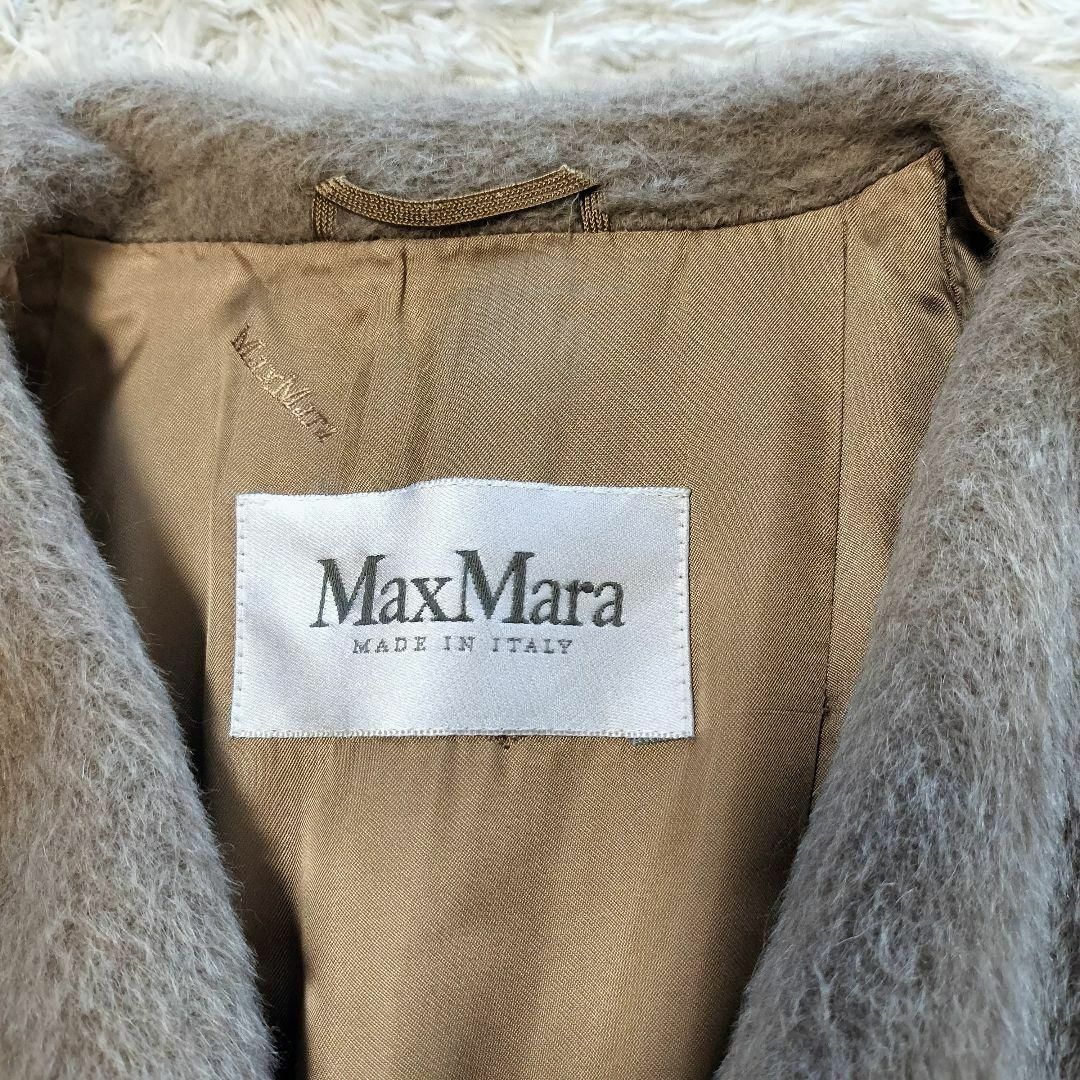 美品❗️Maxmaraテディベアシャギー38ダブルコート