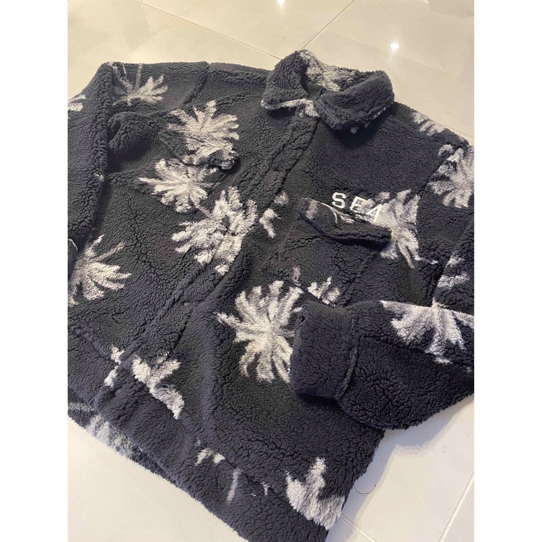 WIND AND SEA PALM TREE FLEECE BLOUSON