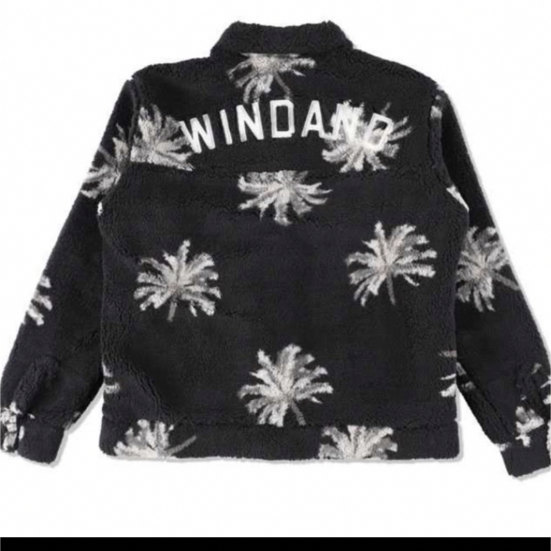 WIND AND SEA PALM TREE FLEECE BLOUSON