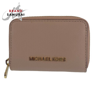 マイケルコース(Michael Kors)のMichael Kors マイケルコース ピンク ゴールド金具 PVC コインケース 小銭入れ レディース 403705 【中古】(コインケース)