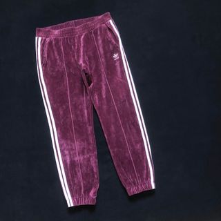 adidas ベロア トラックパンツ ジャージ ユニセックス 男女兼用 激レア