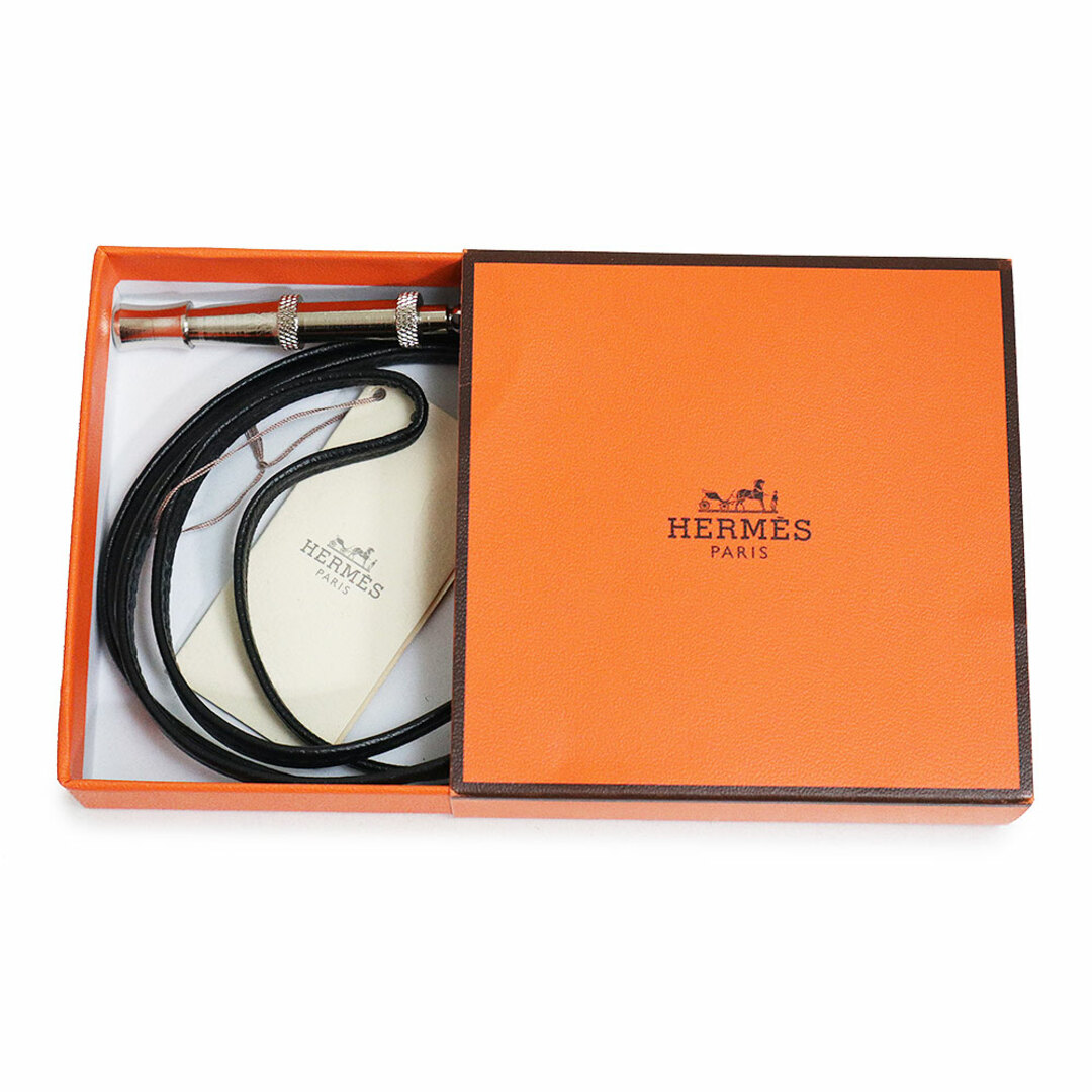 Hermes - エルメス シフレ 犬笛 超音波ホイッスル ネックレス シェブル