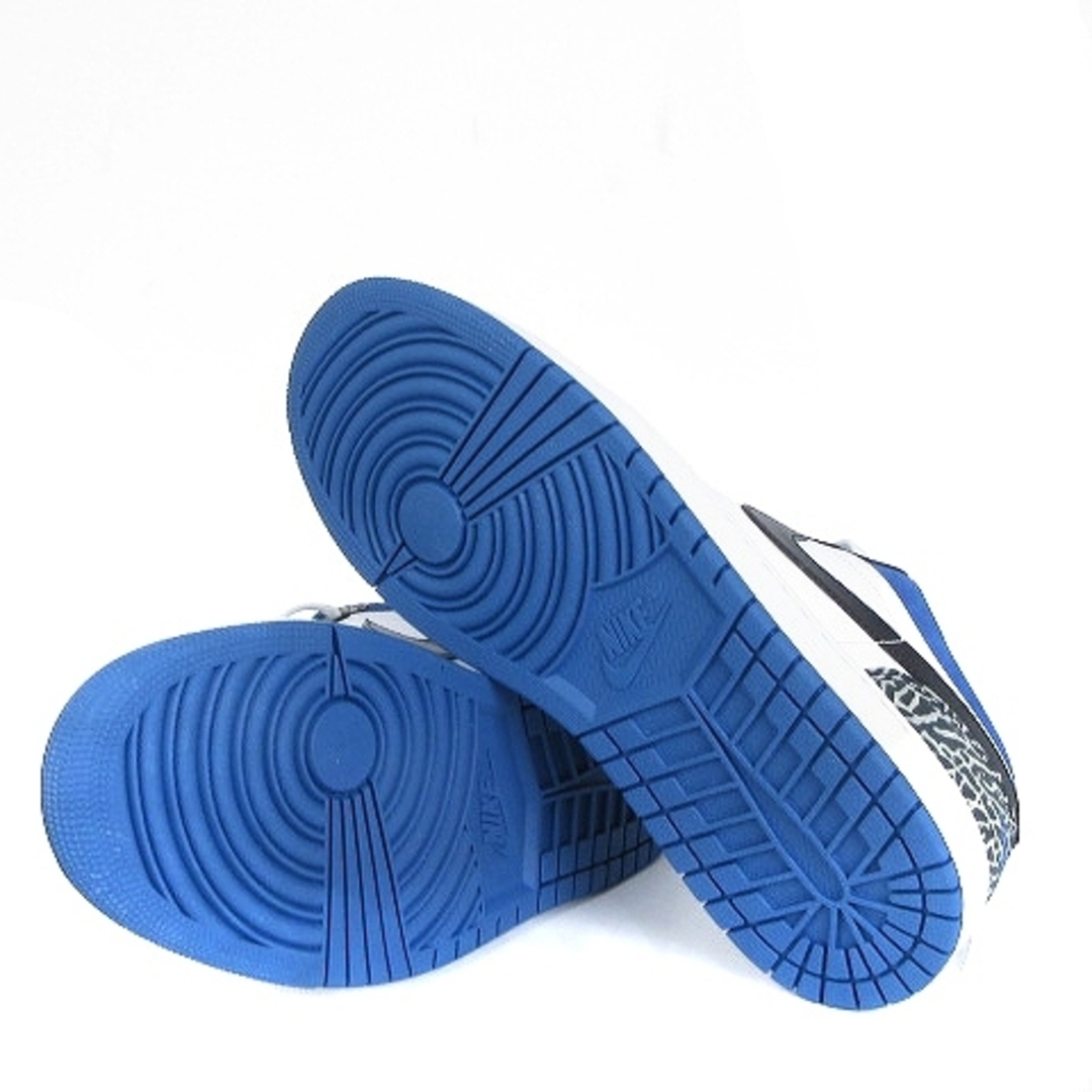 NIKE(ナイキ)のナイキ エアジョーダン 1 トゥルーブルー スニーカー シューズ 青系 US10 メンズの靴/シューズ(スニーカー)の商品写真