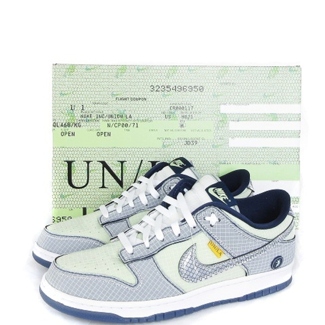 NIKE - ナイキ ユニオン コラボ ダンク ピスタチオ スニーカー グレー