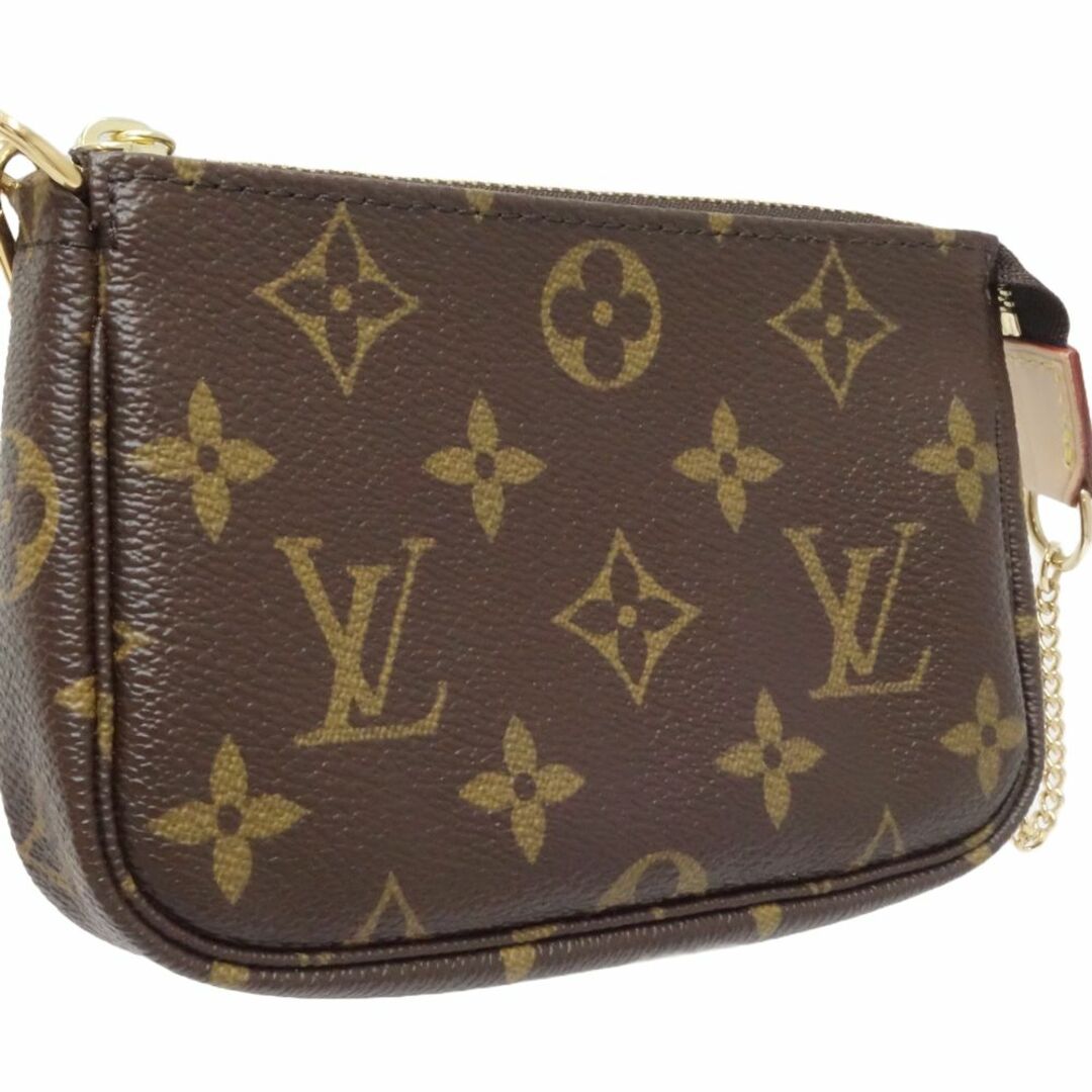 LOUIS VUITTON ルイヴィトン モノグラム ミニ ポーチ ミニ・ポッシュ アクセソワール M58009 ポーチ ブラウン/083938