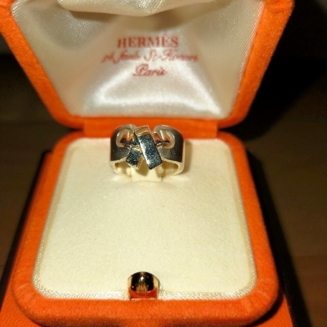 HERMES リング リボンデザイン HERMES リング リボンデザイン