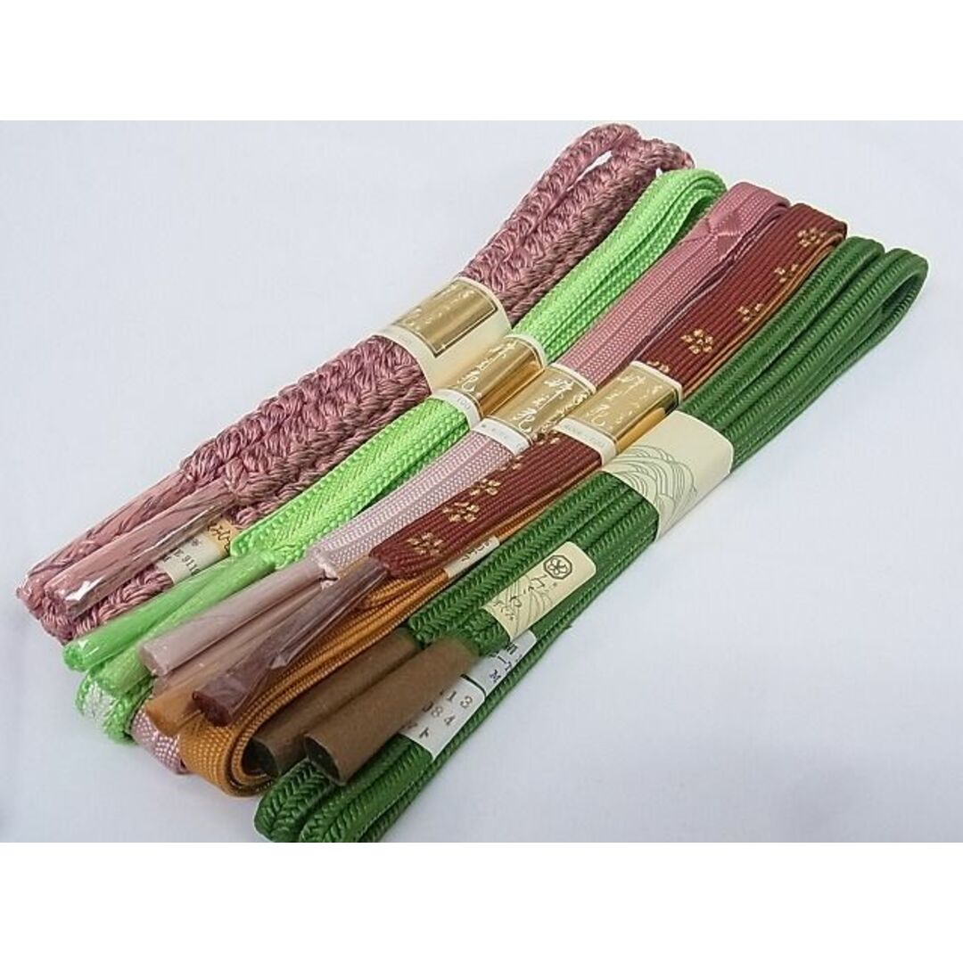 平和屋-こころ店□和装小物 上質な帯締め10本セット 伊賀組紐 高麗組
