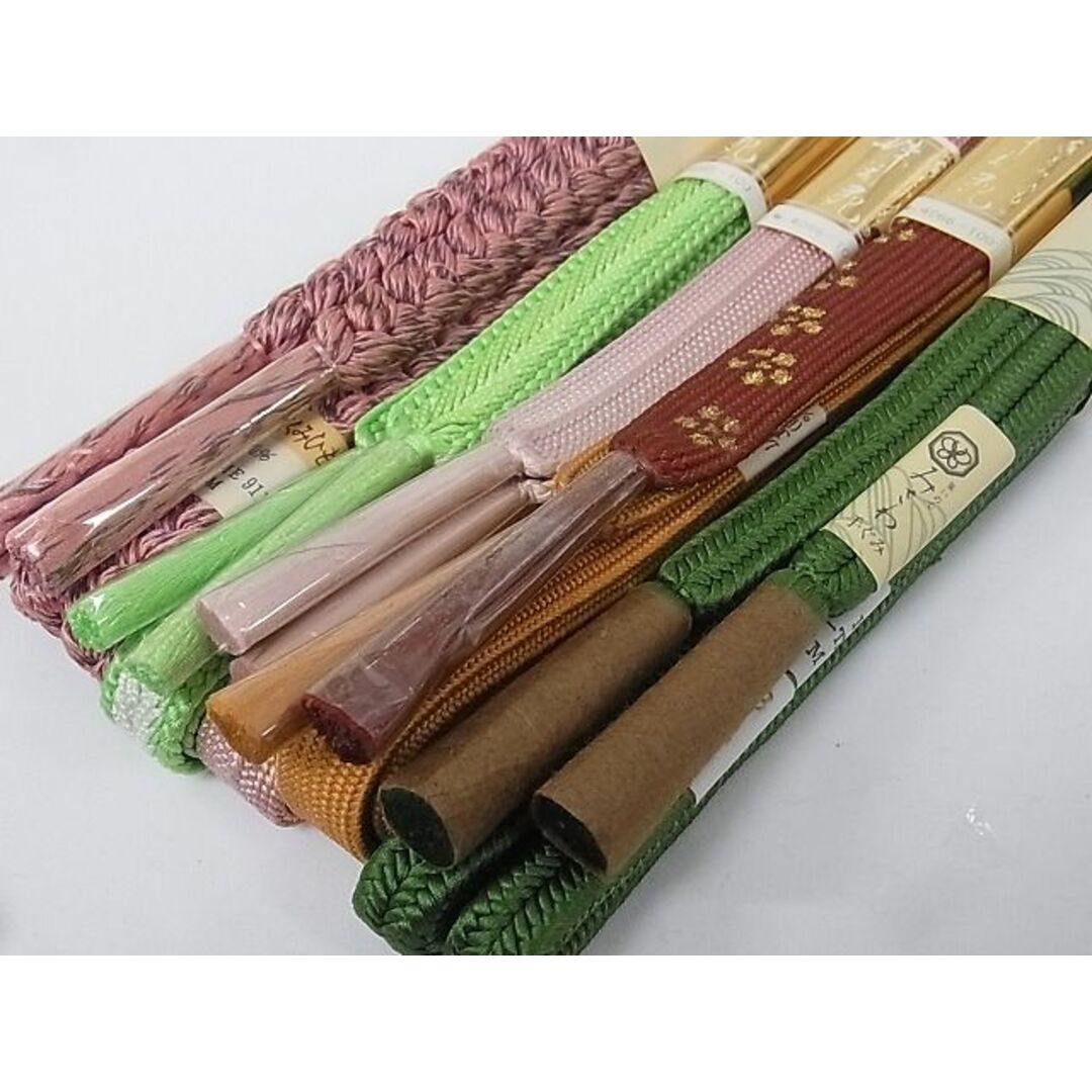 平和屋-こころ店□和装小物 上質な帯締め10本セット 伊賀組紐 高麗組