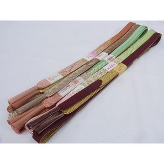 平和屋-こころ店□和装小物 上質な帯締め10本セット 伊賀組紐 高麗組