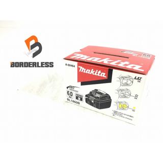 マキタ(Makita)の☆未使用品☆makita マキタ 18V 6.0Ah 純正リチウムイオンバッテリー BL1860B 雪マーク 急速充電対応 残量表示ボタン付 80252(工具)