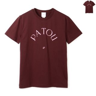 パトゥ(PATOU)のパトゥ PATOU Tシャツ ロゴ 半袖 オーガニックコットン ショートスリーブ 2023年秋冬新作 JE0859999 0001 (Tシャツ(半袖/袖なし))