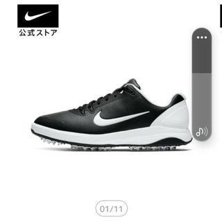 ナイキ(NIKE)の新品未使用　23.5㎝　ナイキ　NIKE　ゴルフシューズ　レディース(スニーカー)