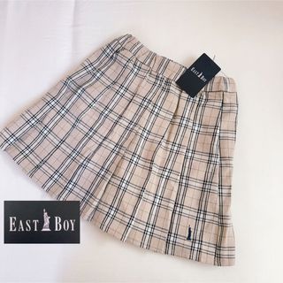 イーストボーイ(EASTBOY)のイーストボーイ【新品タグ付き】チェックプリーツスカート　フォーマル【140】(スカート)