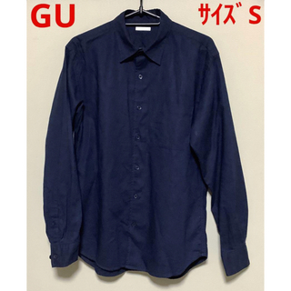 ジーユー(GU)のGU    ジーユー　リネンブレンドシャツ　サイズS(シャツ)