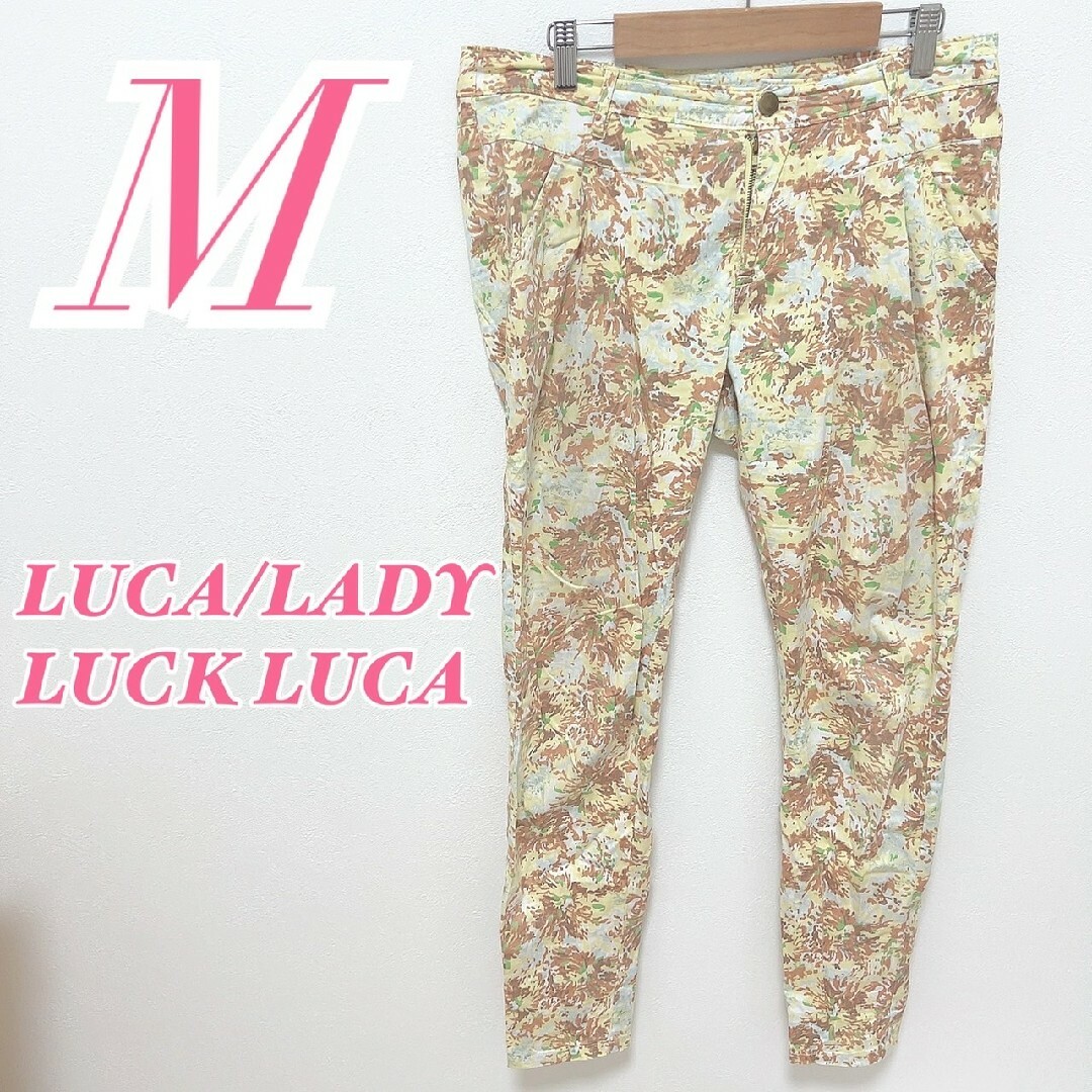 LUCA/LADY LUCK LUCA - ルカレディラックルカ テーパードパンツ M 総柄