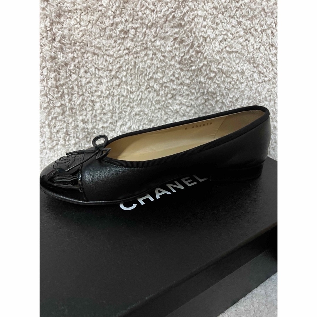 シャネル　バレリーナ　CHANEL フラットシューズ　35.5 22.5 6