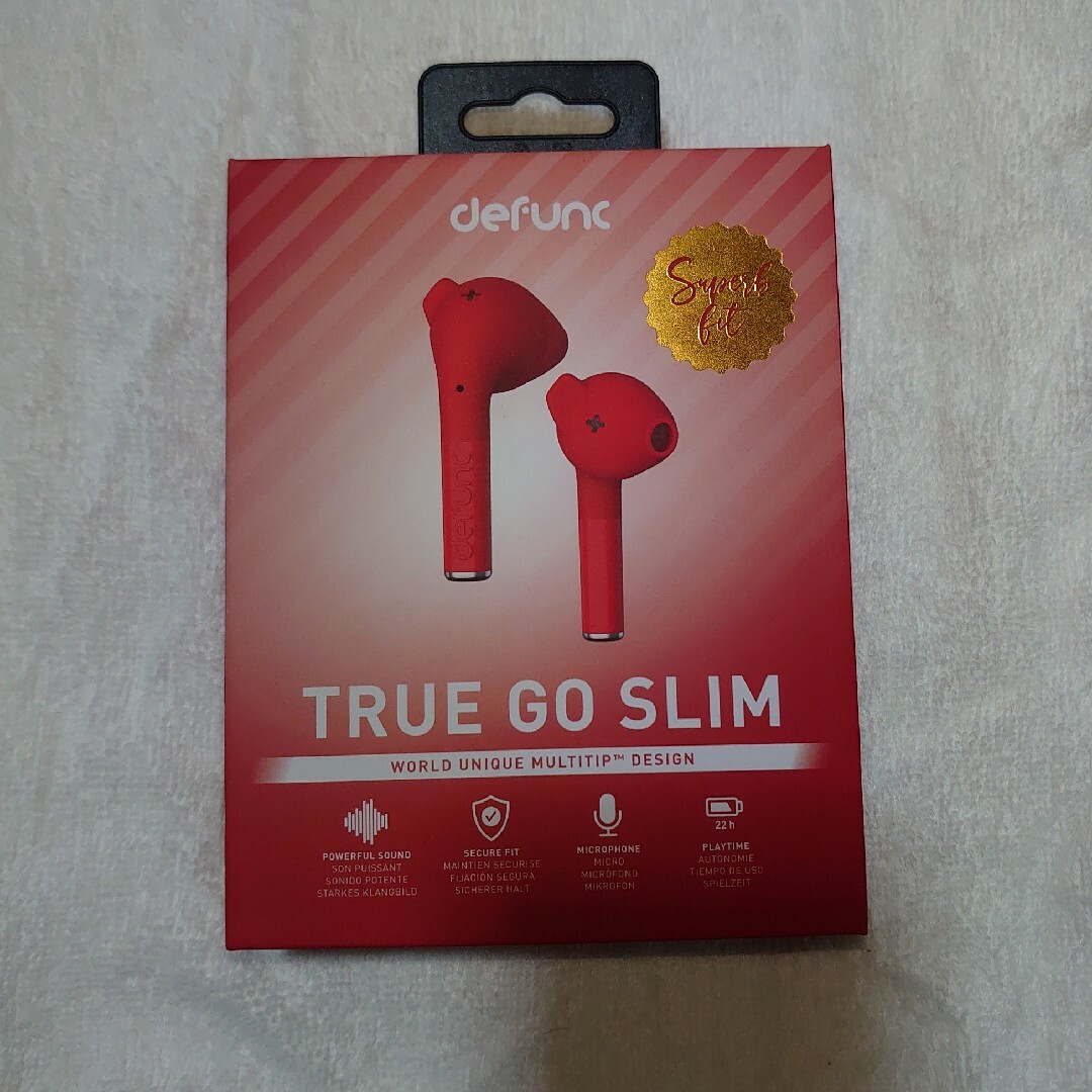 defunc TRUE GO SLIM レッド