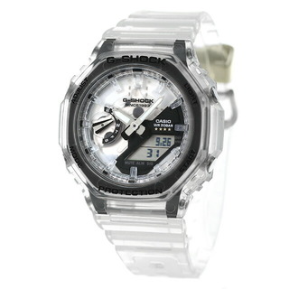 カシオ(CASIO)の【新品】カシオ CASIO G-SHOCK 腕時計 ユニセックス GMA-S2140RX-7ADR Gショック クオーツ 液晶/スケルトンxスケルトン アナデジ表示(腕時計)