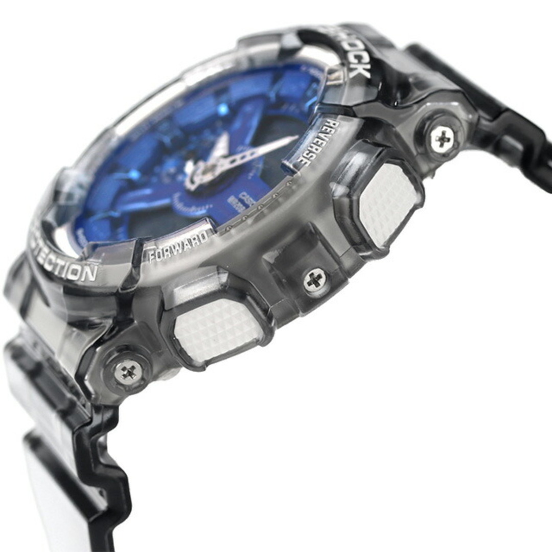 カシオ CASIO G-SHOCK 腕時計 ユニセックス GMA-S110TB-8ADR Gショック クオーツ 液晶/ブルーxブラックスケルトン アナデジ表示