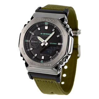 カシオ(CASIO)の【新品】カシオ CASIO G-SHOCK 腕時計 メンズ GM-2100CB-3ADR Gショック アナログデジタル 2100シリーズ クオーツ ブラックxカーキ アナデジ表示(腕時計(アナログ))