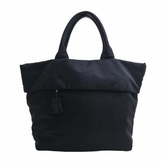 PRADA プラダ トートバッグ ネイビー ナイロン トライアングルロゴ イタリア製 シルバー金具  54440