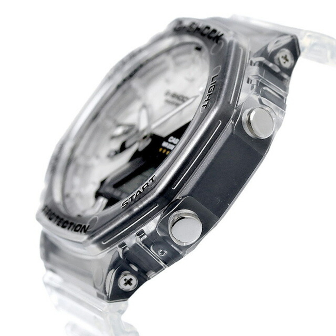 CASIO(カシオ)の【新品】カシオ CASIO G-SHOCK 腕時計 メンズ GA-2140RX-7ADR Gショック クオーツ 液晶/スケルトンxスケルトン アナデジ表示 メンズの時計(腕時計(アナログ))の商品写真