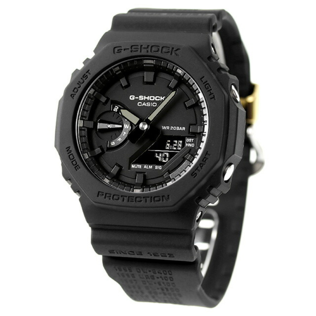 カシオ CASIO G-SHOCK 腕時計 メンズ GA-2140RE-1ADR Gショック リマスター・ブラック クオーツ ブラックxブラック アナデジ表示